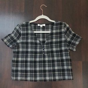 Amour Vert wool cropped top